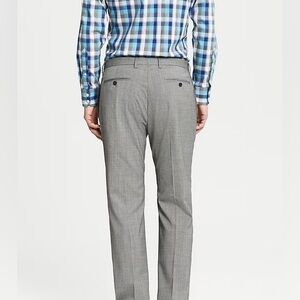 Banana Republic Modern Slim Fit Grey Houndstooth pants 30x30